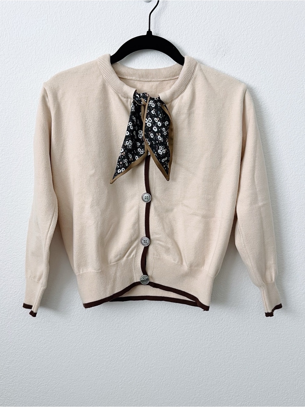 Scarf Cardigan